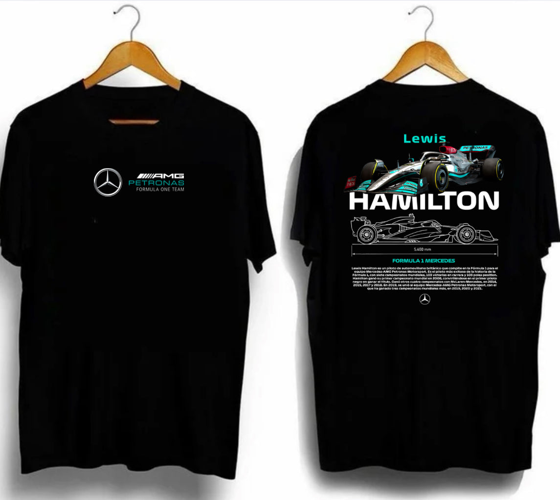 Hamilton Petronas 001 (Camisa Oversize)