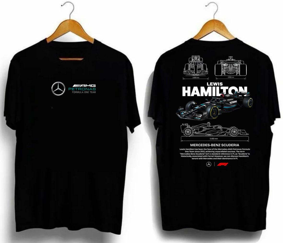 Hamilton Petronas (Camisa Oversize)