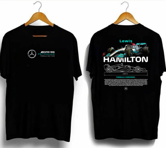 Hamilton Petronas 001 (Camisa Oversize)